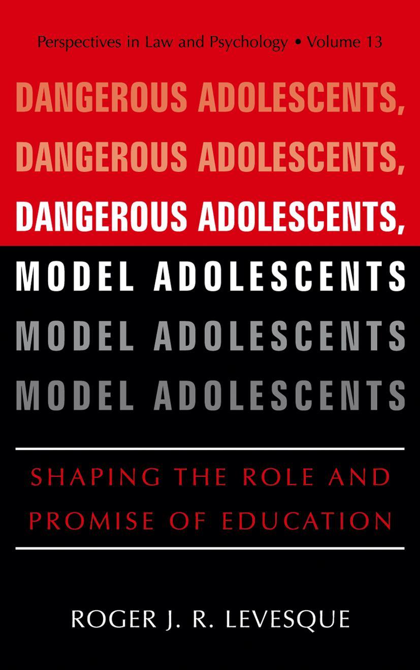 Vorderes Coverbild Dangerous Adolescents, Model Adolescents