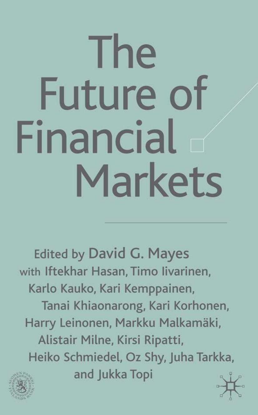 Vorderes Coverbild The Future of Financial Markets