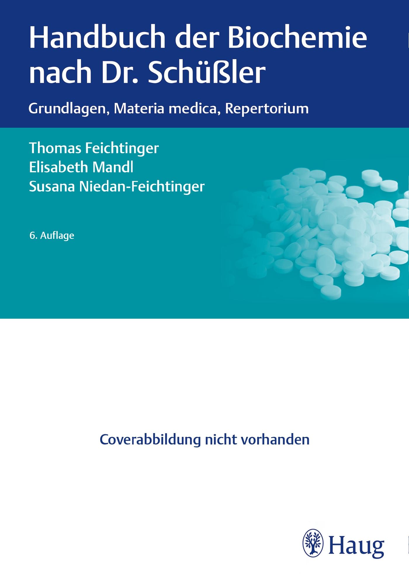 Vorderes Coverbild Handbuch der Biochemie nach Dr. Schüßler