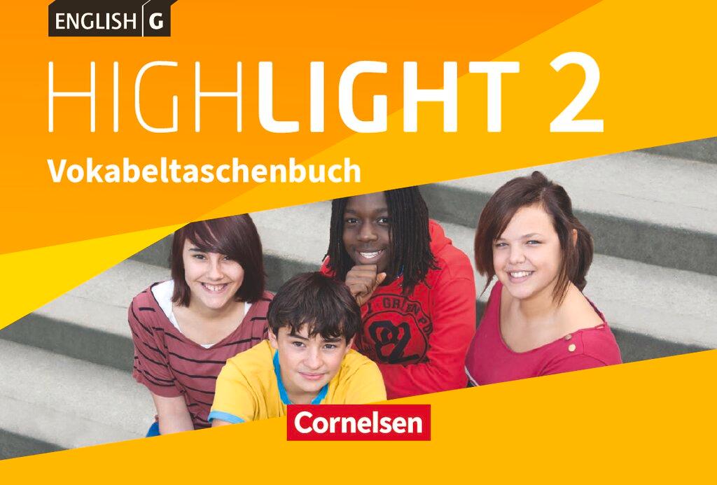 Vorderes Coverbild English G Highlight Band 2: 6. Schuljahr - Hauptschule - Vokabeltaschenbuch