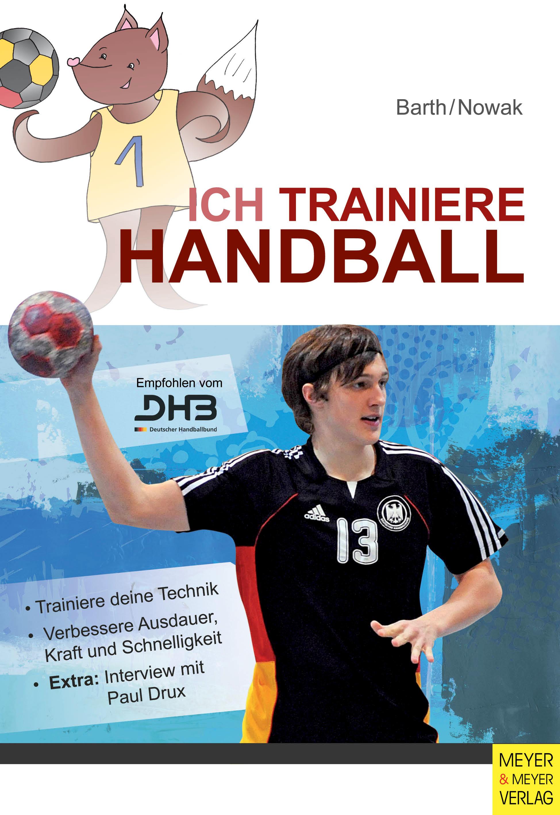 Vorderes Coverbild Ich trainiere Handball