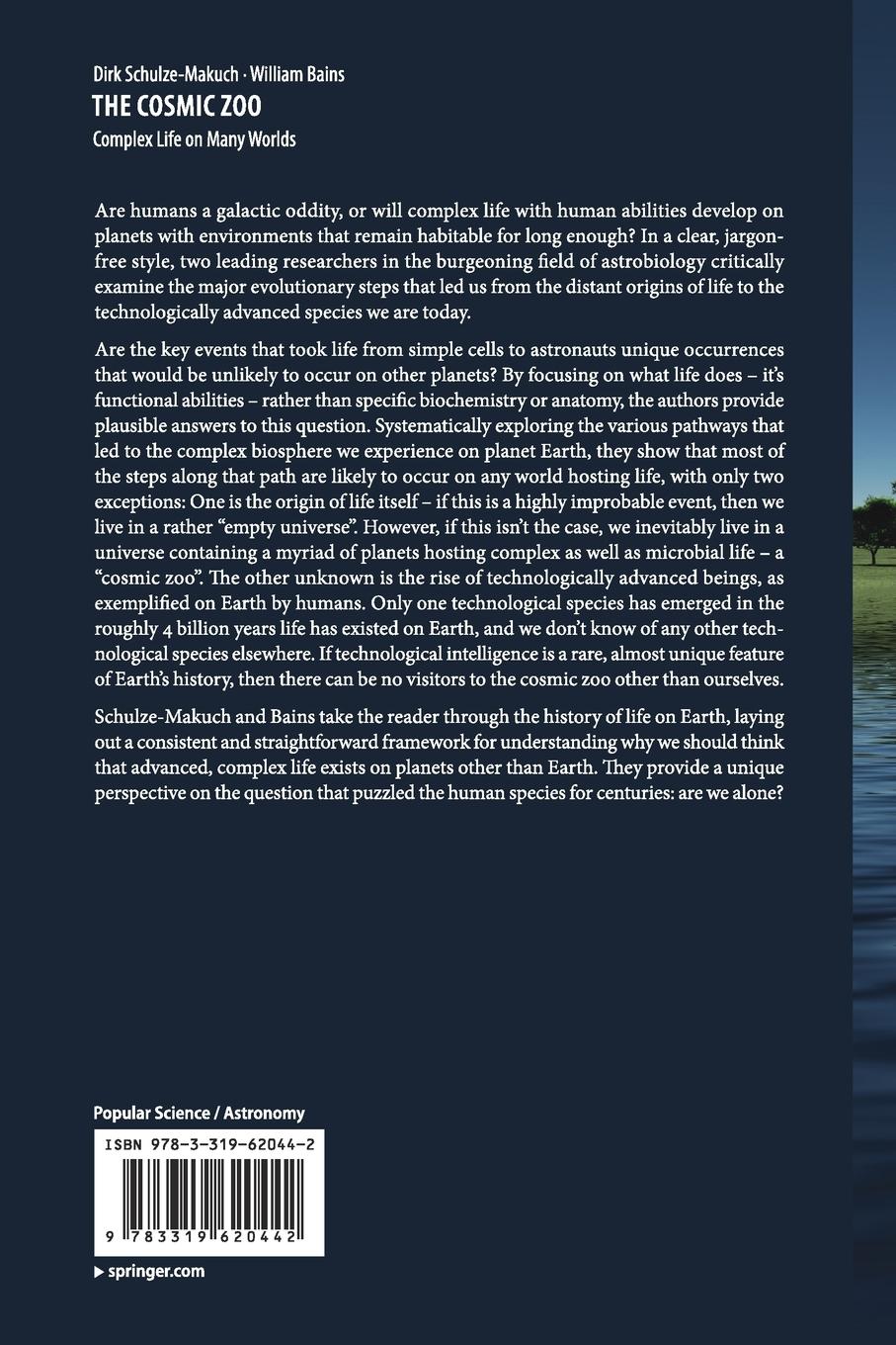 Rückseitencover The Cosmic Zoo