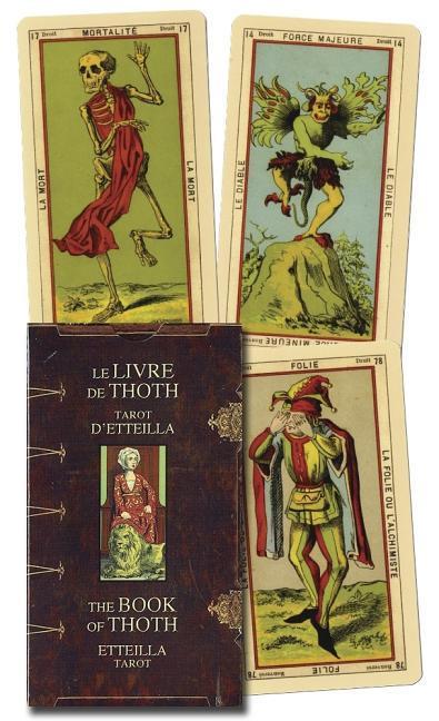 Vorderes Coverbild Book of Thoth - Etteilla Tarot