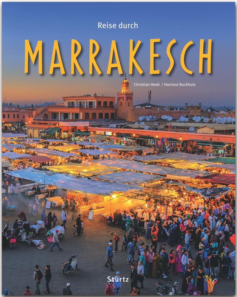 Vorderes Coverbild Reise durch Marrakesch