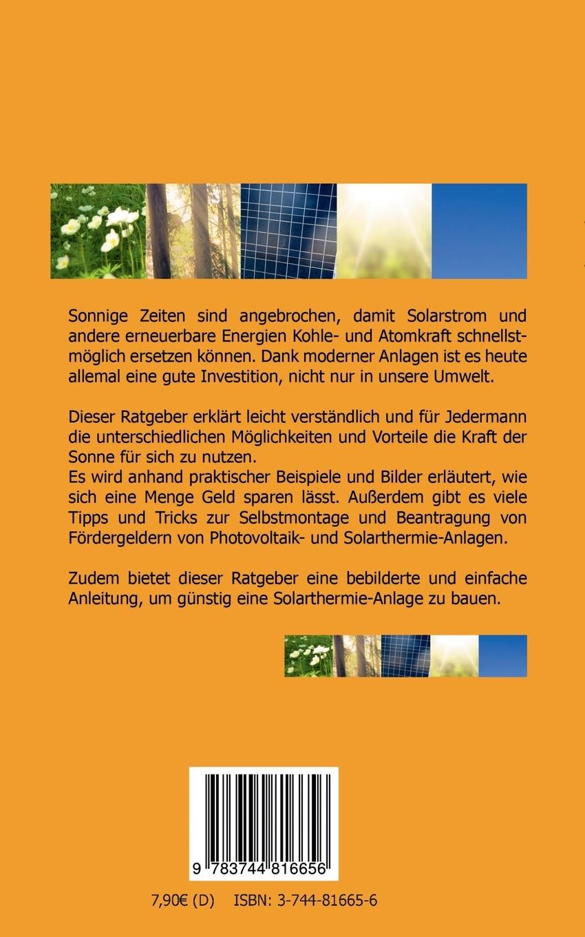 Rückseitencover Solaranlagen Know-How