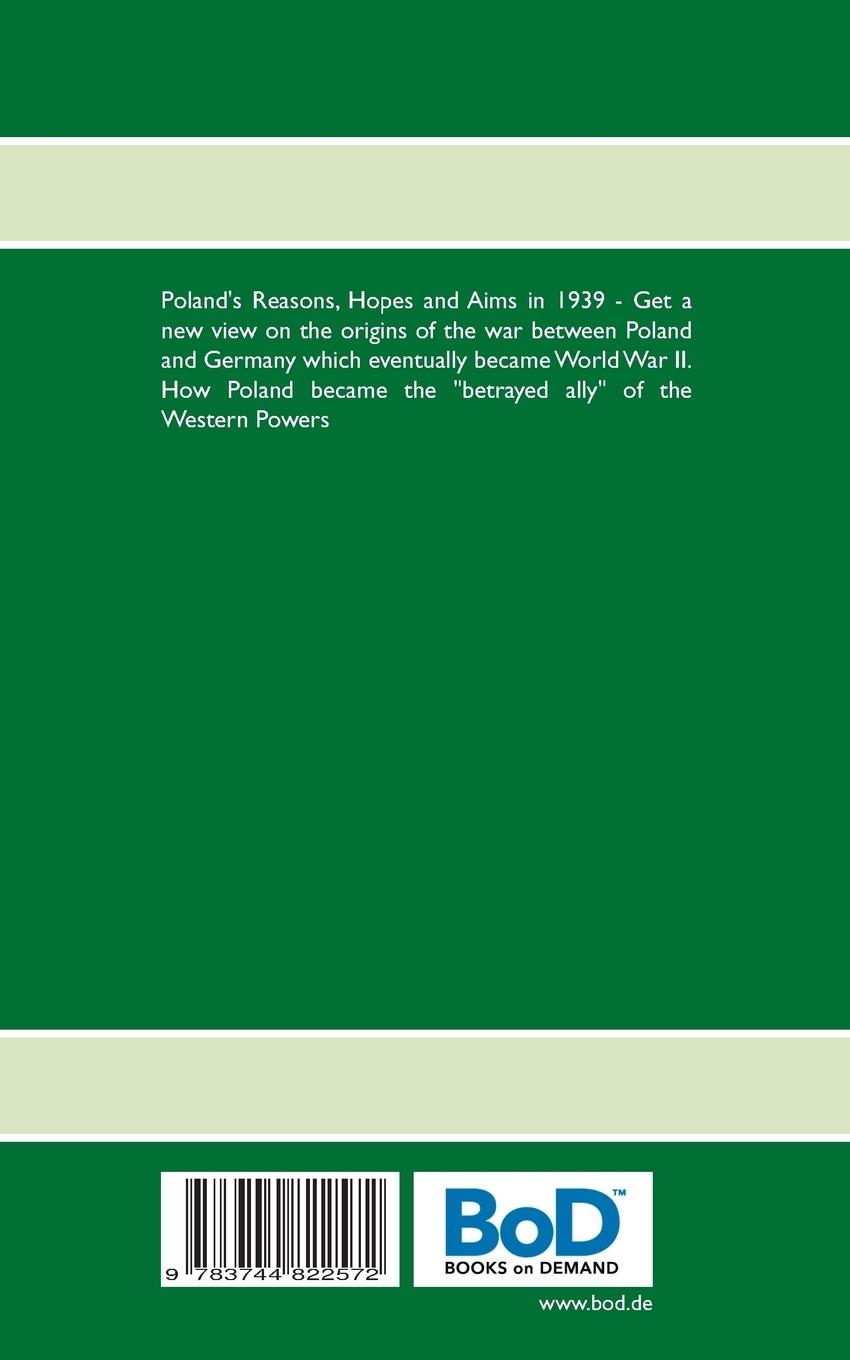 Rückseitencover Poland's War Calculation in 1939
