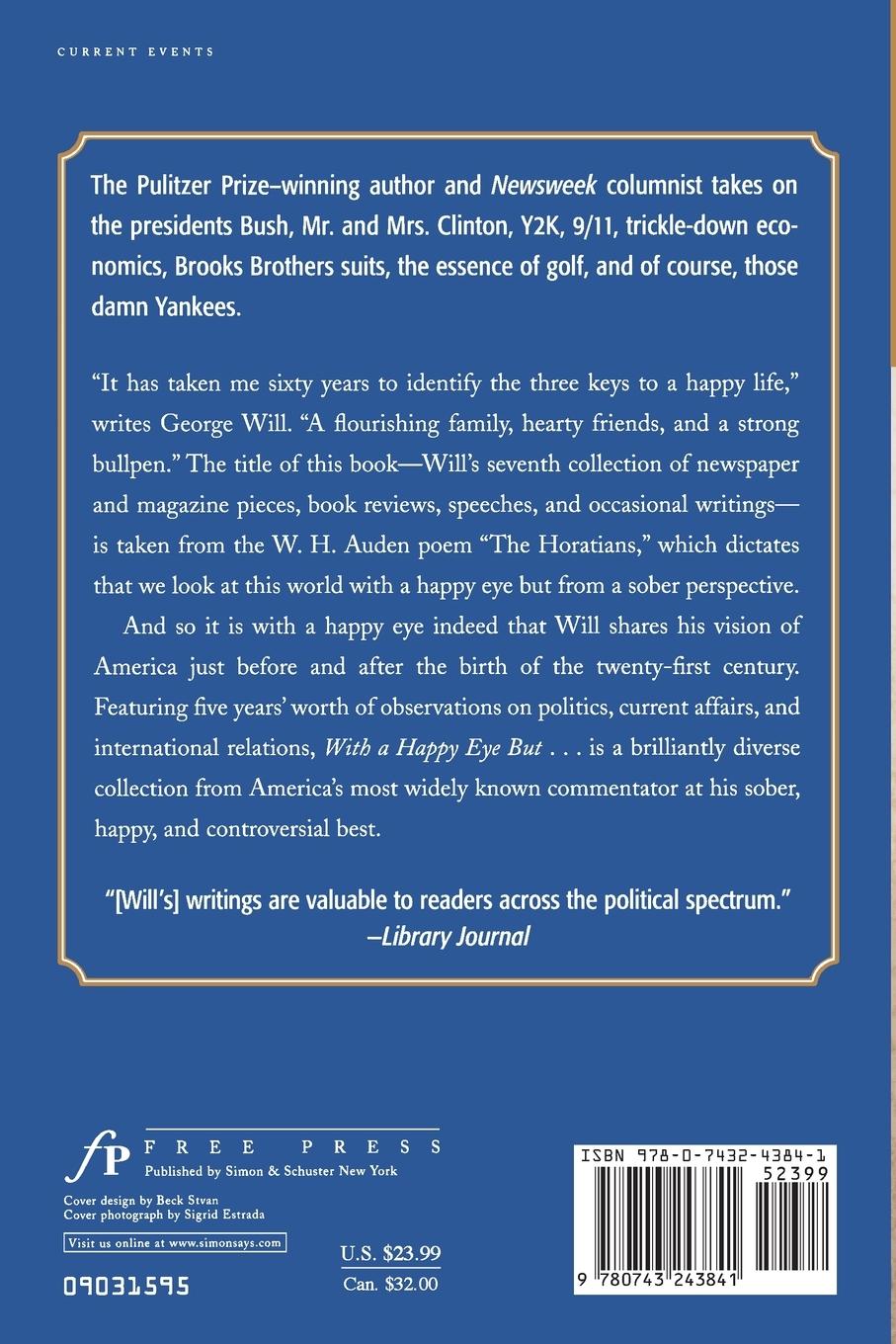 Rückseitencover With a Happy Eye, But...