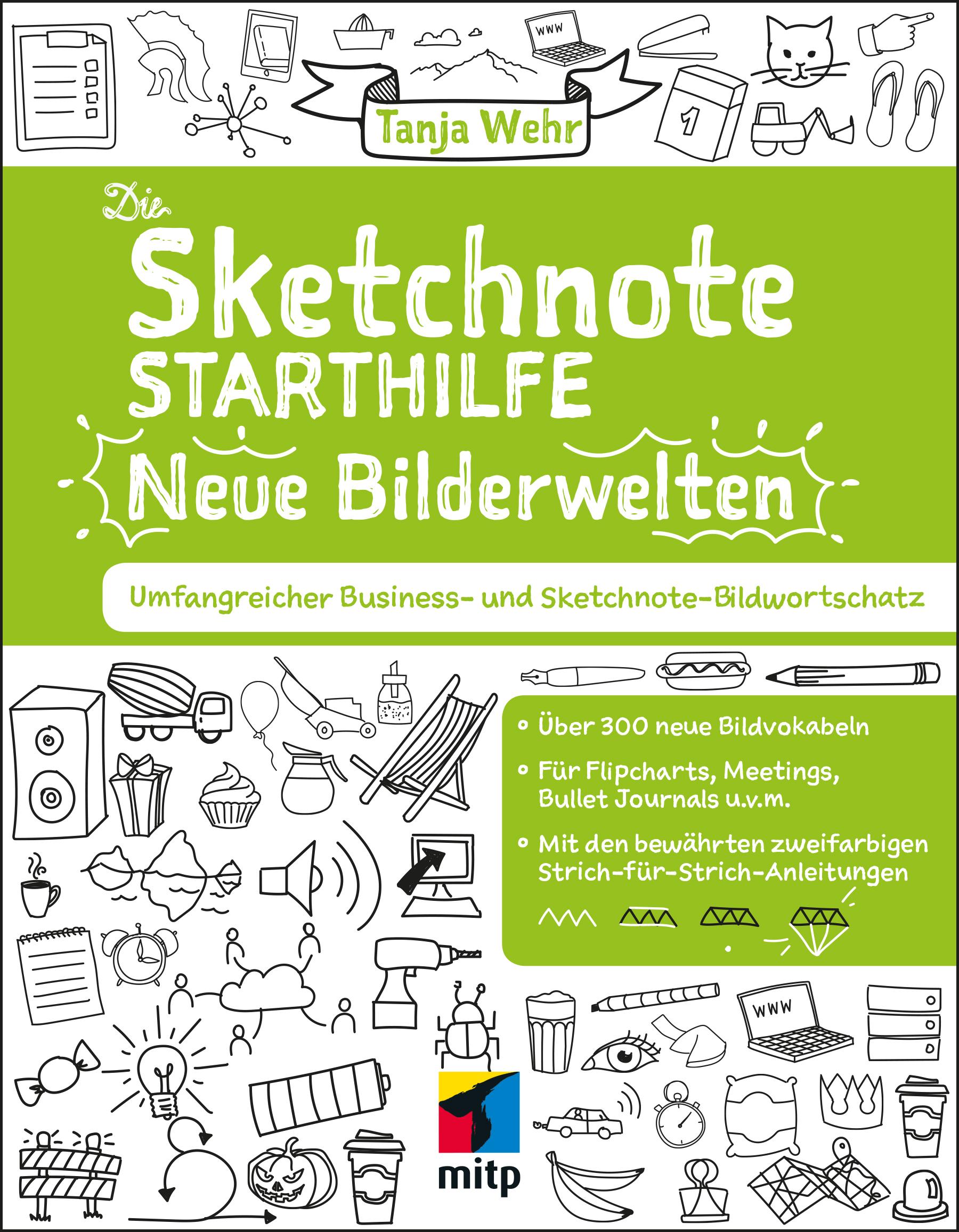 Vorderes Coverbild Die Sketchnote Starthilfe - Neue Bilderwelten