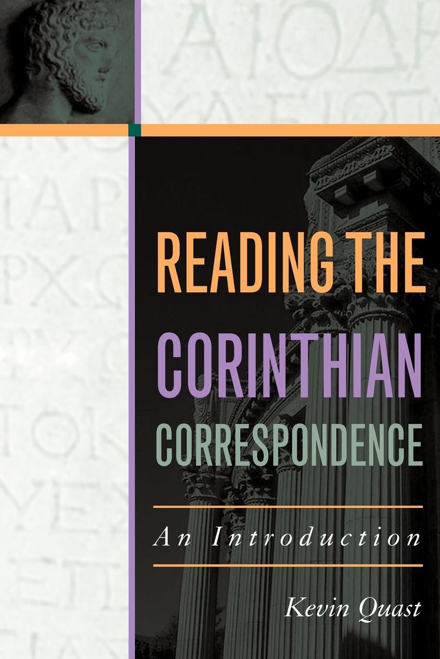 Vorderes Coverbild Reading the Corinthian Correspondence