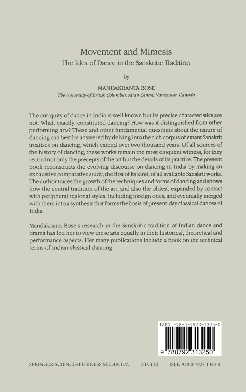 Rückseitencover Movement and Mimesis