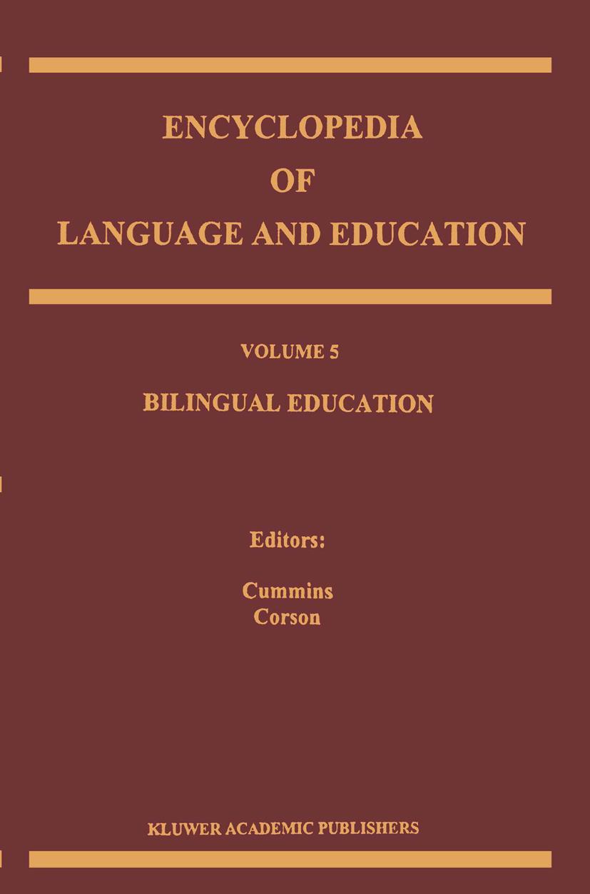 Vorderes Coverbild Bilingual Education
