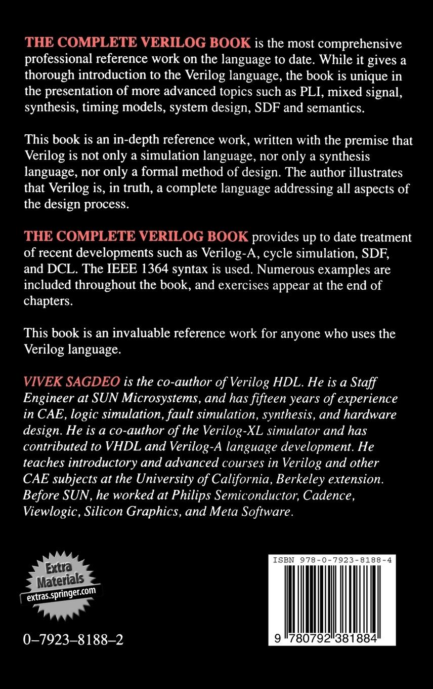 Rückseitencover The Complete Verilog Book