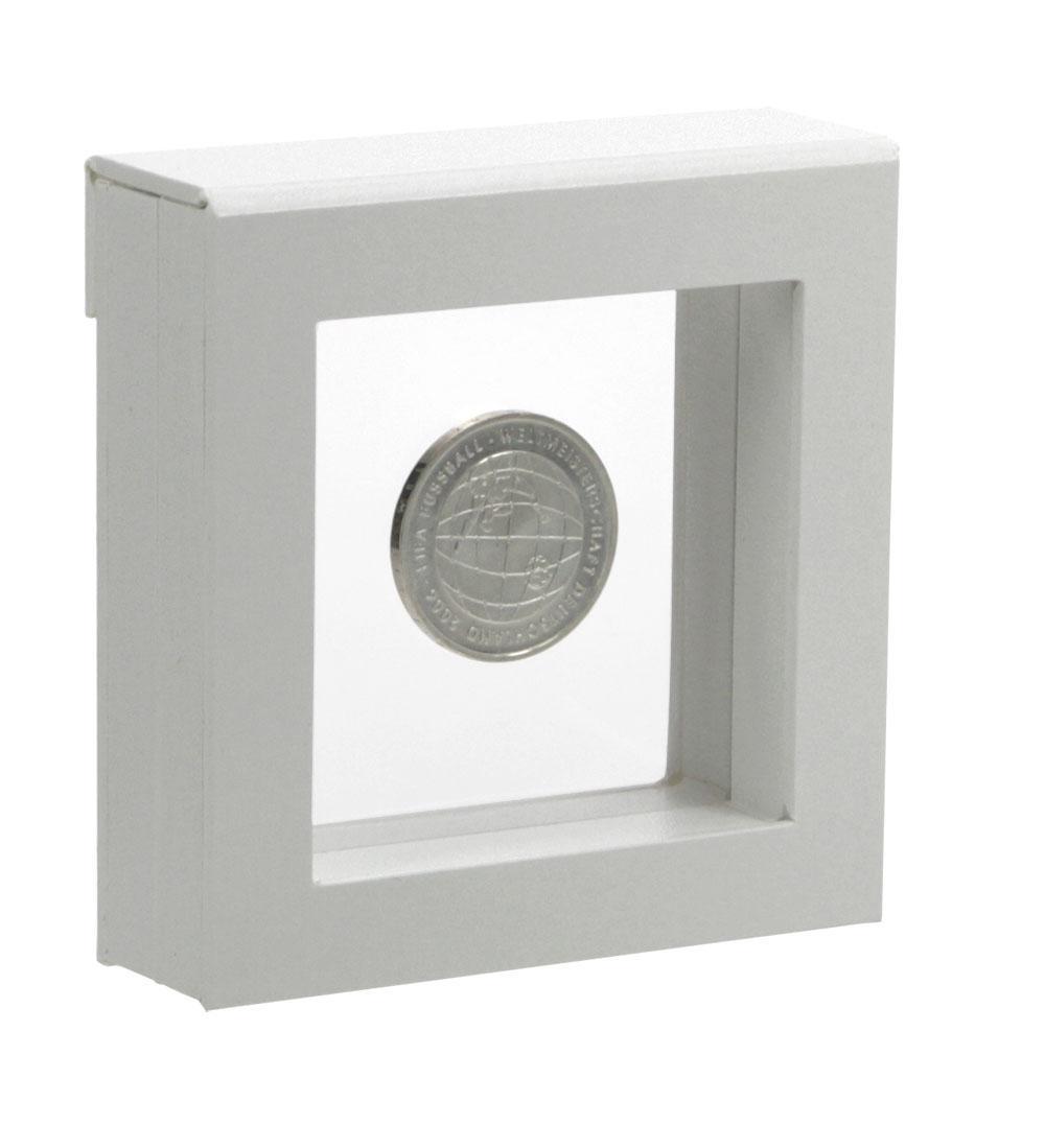 Vorderes Coverbild Schweberahmen weiß 10 x 10 cm