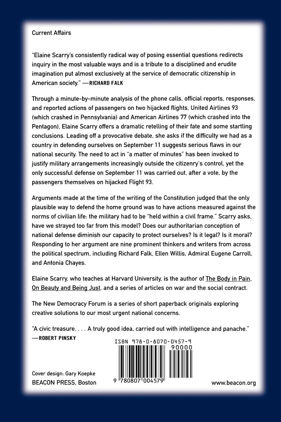 Rückseitencover Who Defended The Country?