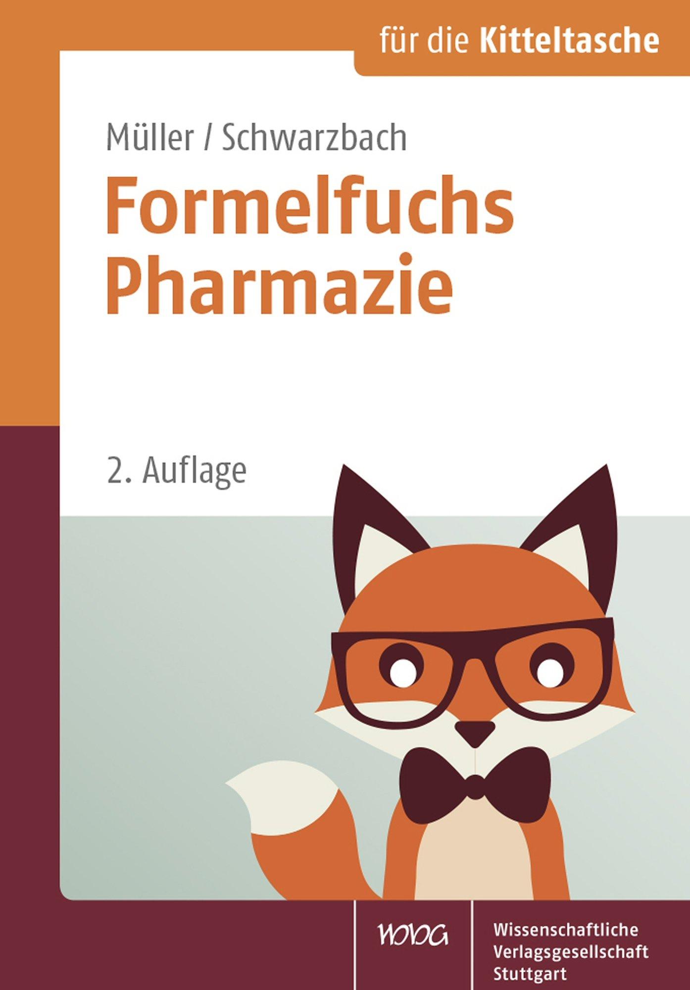 Vorderes Coverbild Formelfuchs Pharmazie