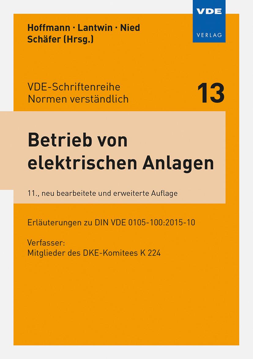 Beispielinhalt (Bild) Betrieb von elektrischen Anlagen