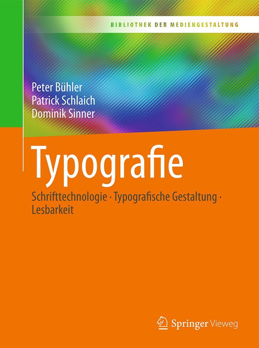 Vorderes Coverbild Typografie