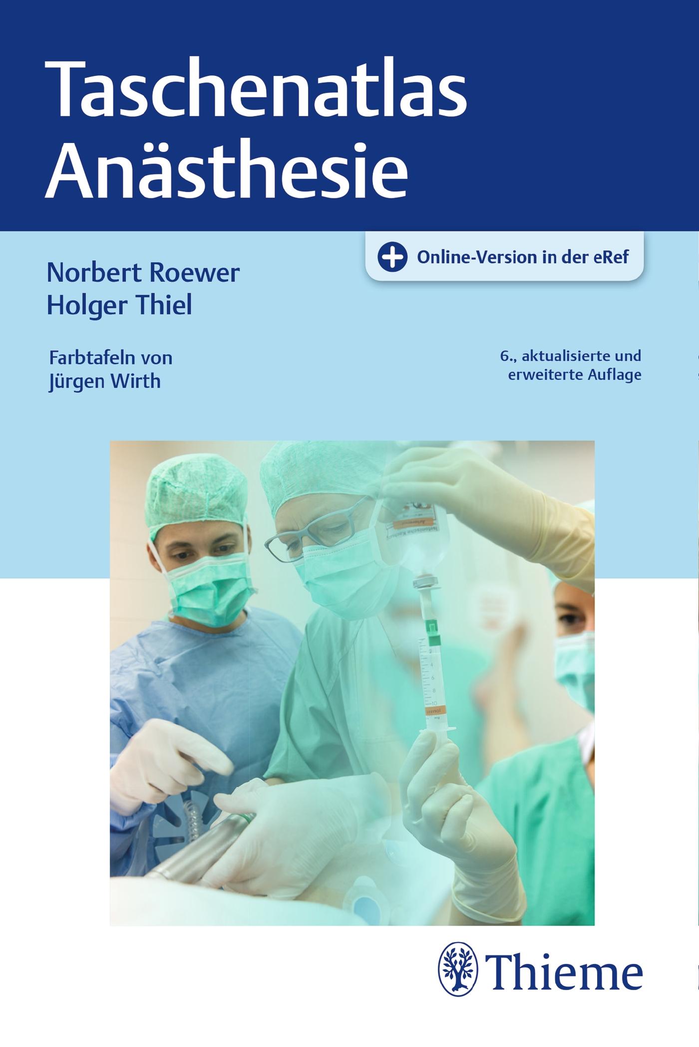 Vorderes Coverbild Taschenatlas Anästhesie