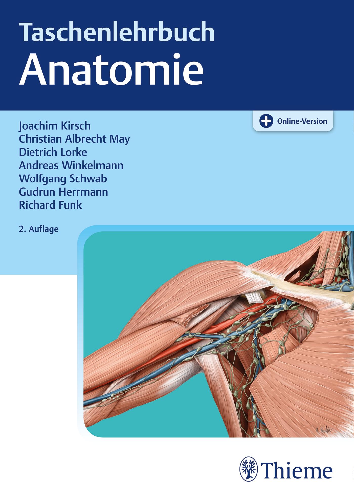Vorderes Coverbild Taschenlehrbuch Anatomie