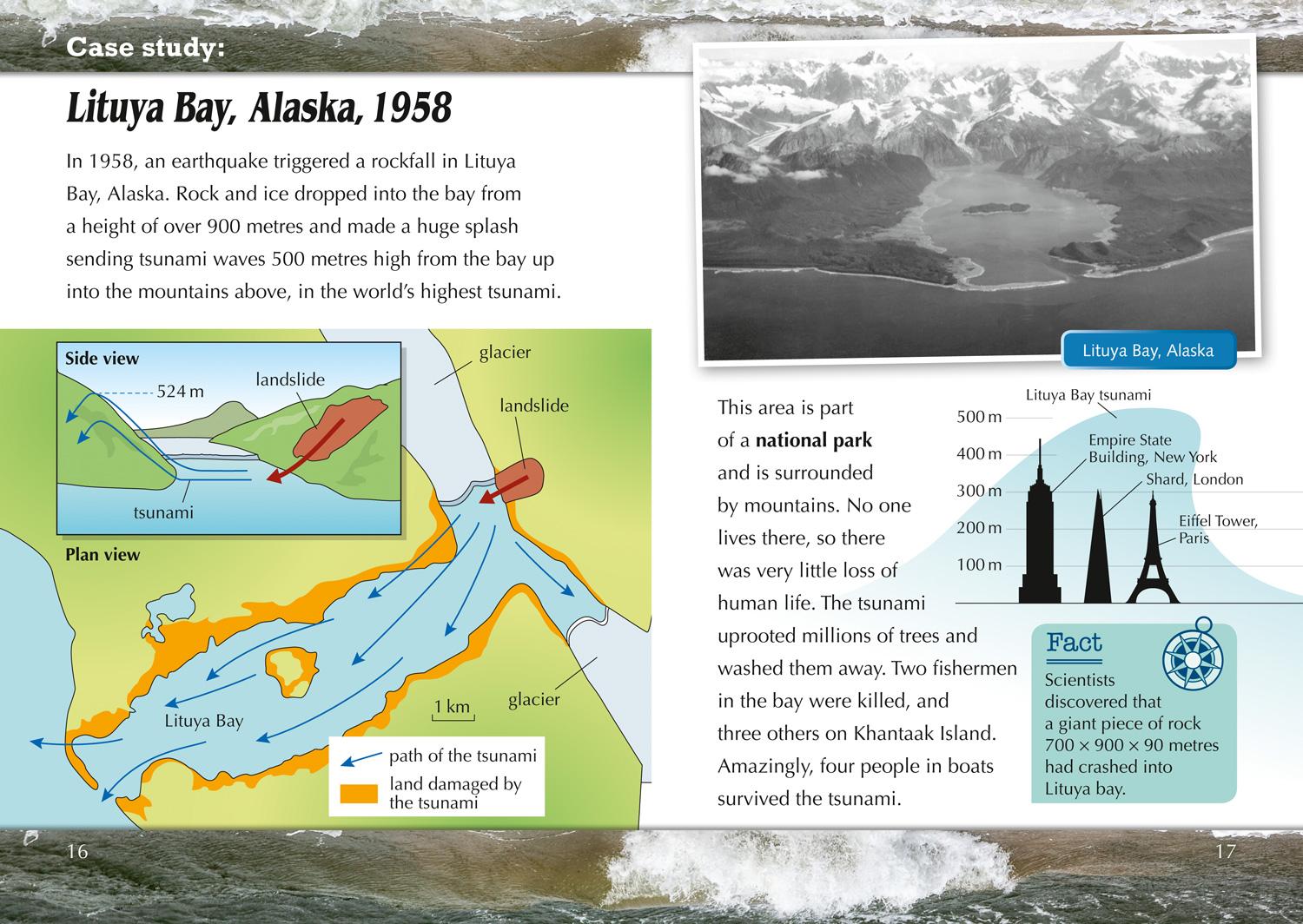 Beispielinhalt (Bild) Collins Big Cat - Tsunamis