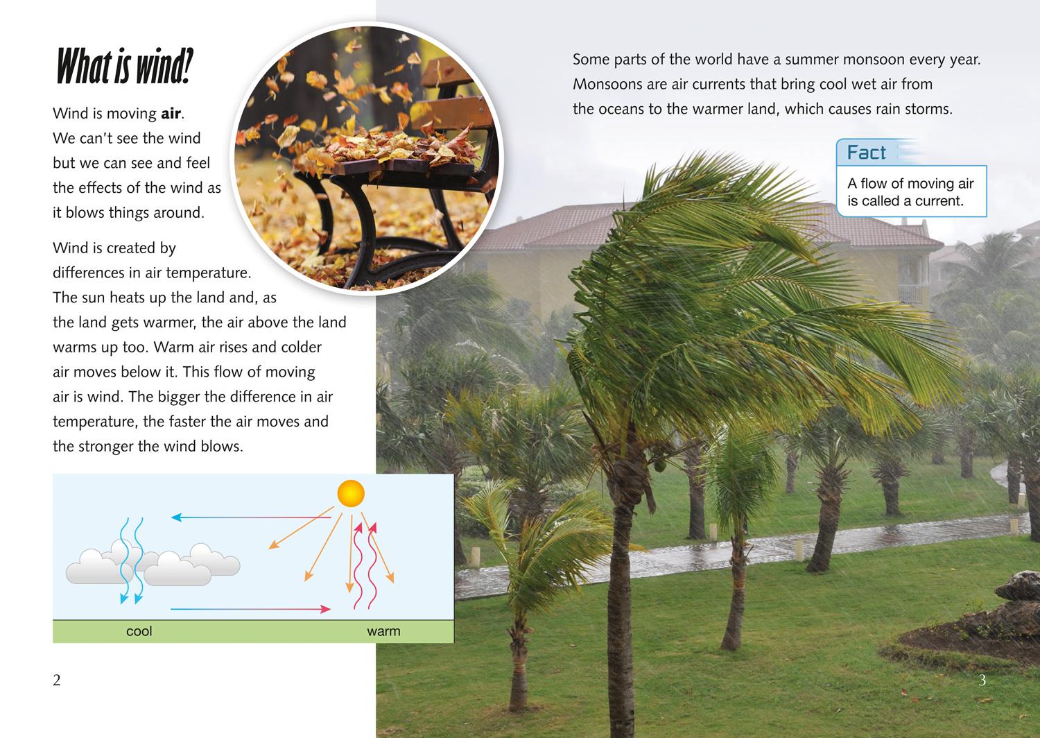 Beispielinhalt (Bild) Collins Big Cat - From Wind to Warmth