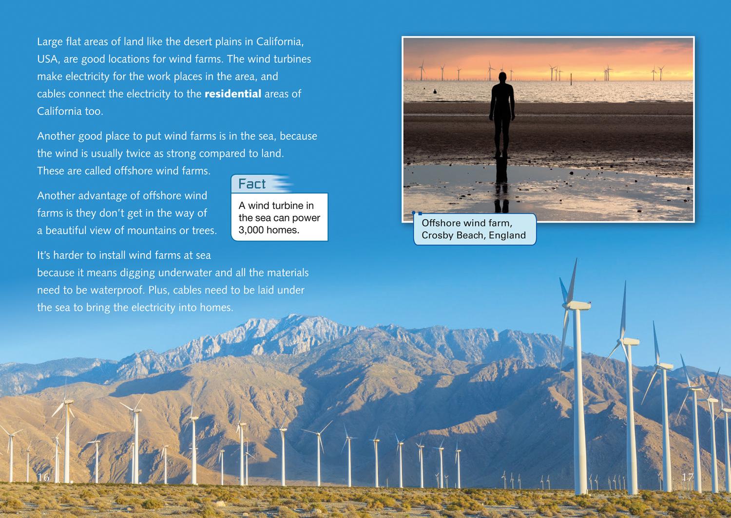 Beispielinhalt (Bild) Collins Big Cat - From Wind to Warmth