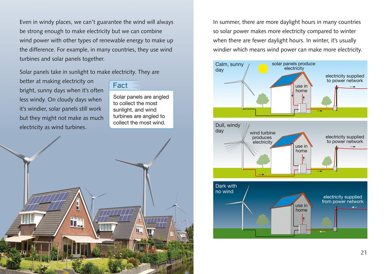 Beispielinhalt (Bild) Collins Big Cat - From Wind to Warmth
