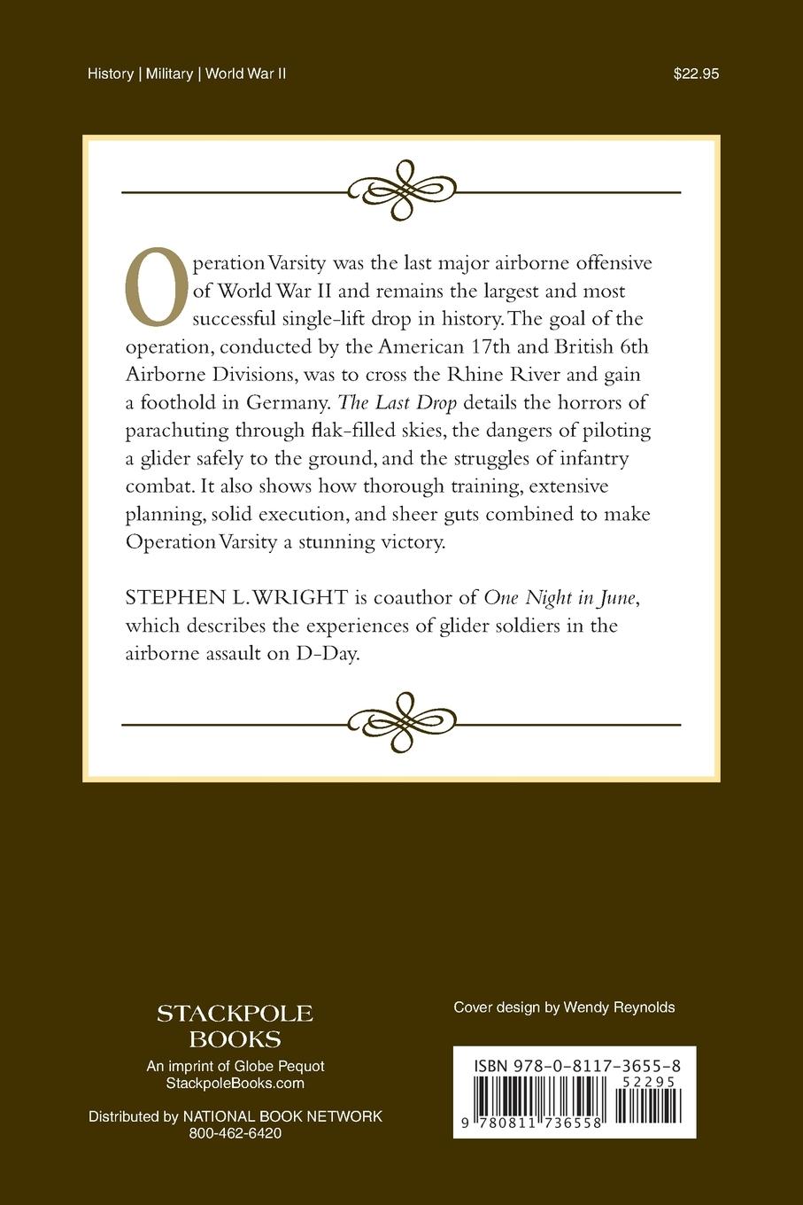 Rückseitencover The Last Drop