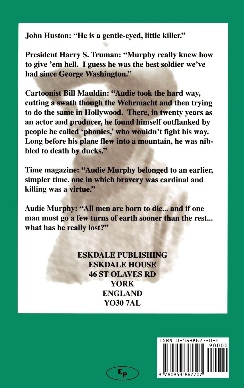 Rückseitencover American Hero. The Life and Death of Audie Murphy