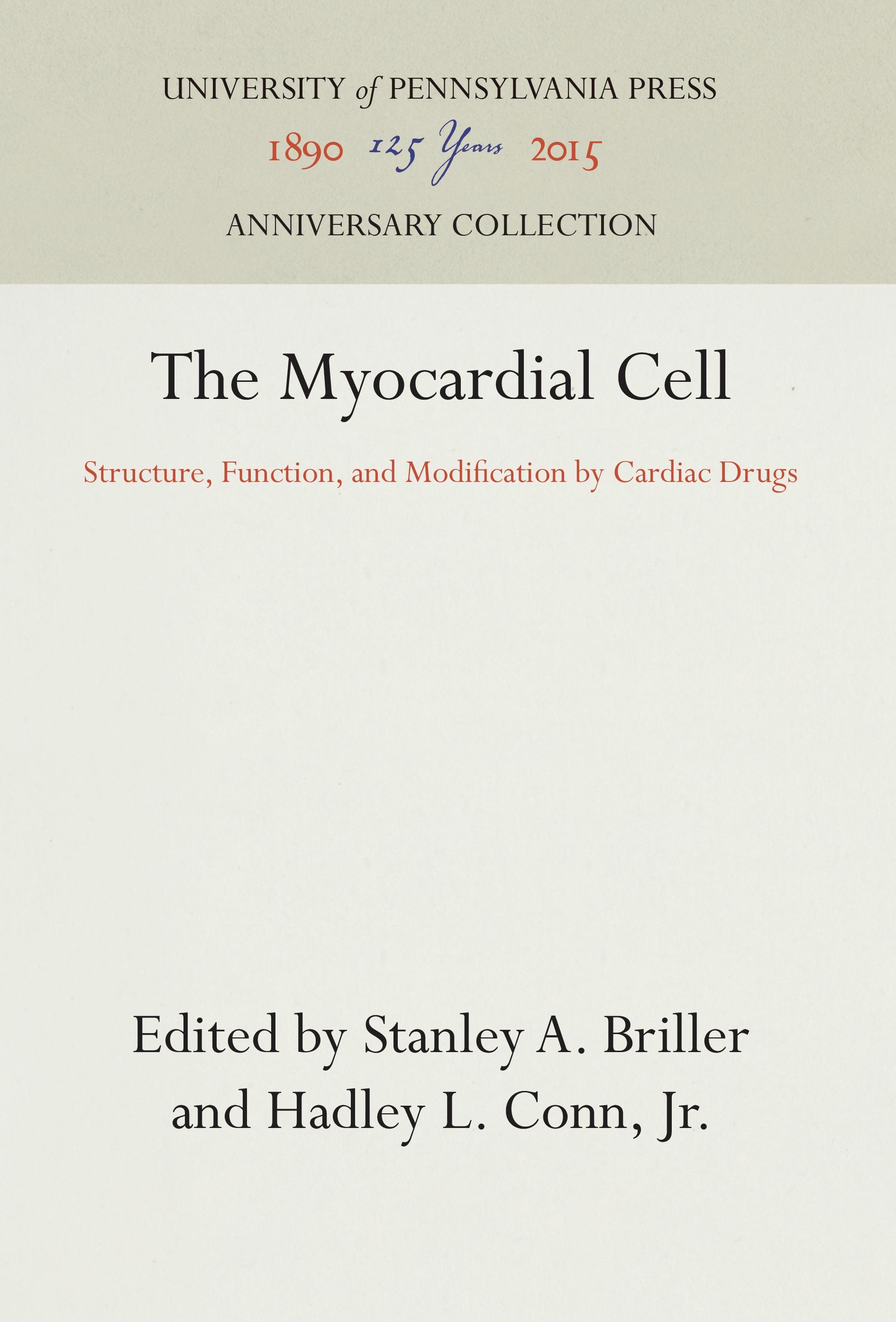 Vorderes Coverbild The Myocardial Cell