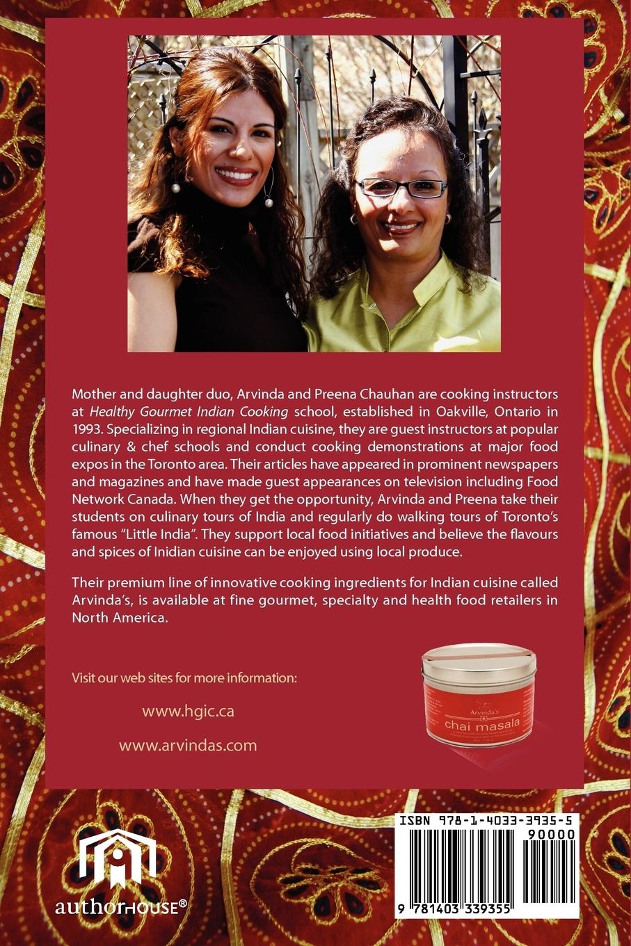 Rückseitencover Healthy Gourmet Indian Cooking