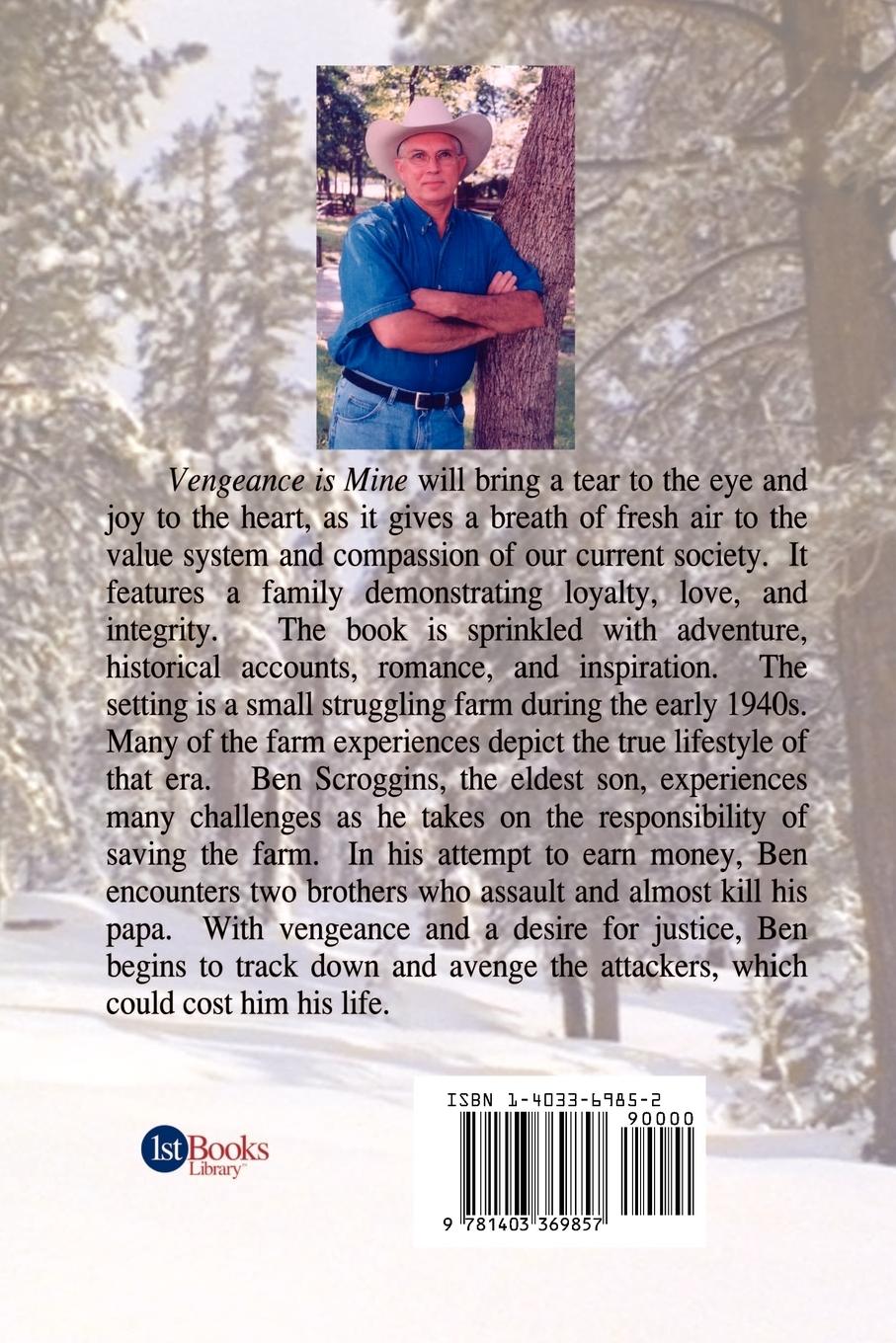 Rückseitencover Vengeance is Mine