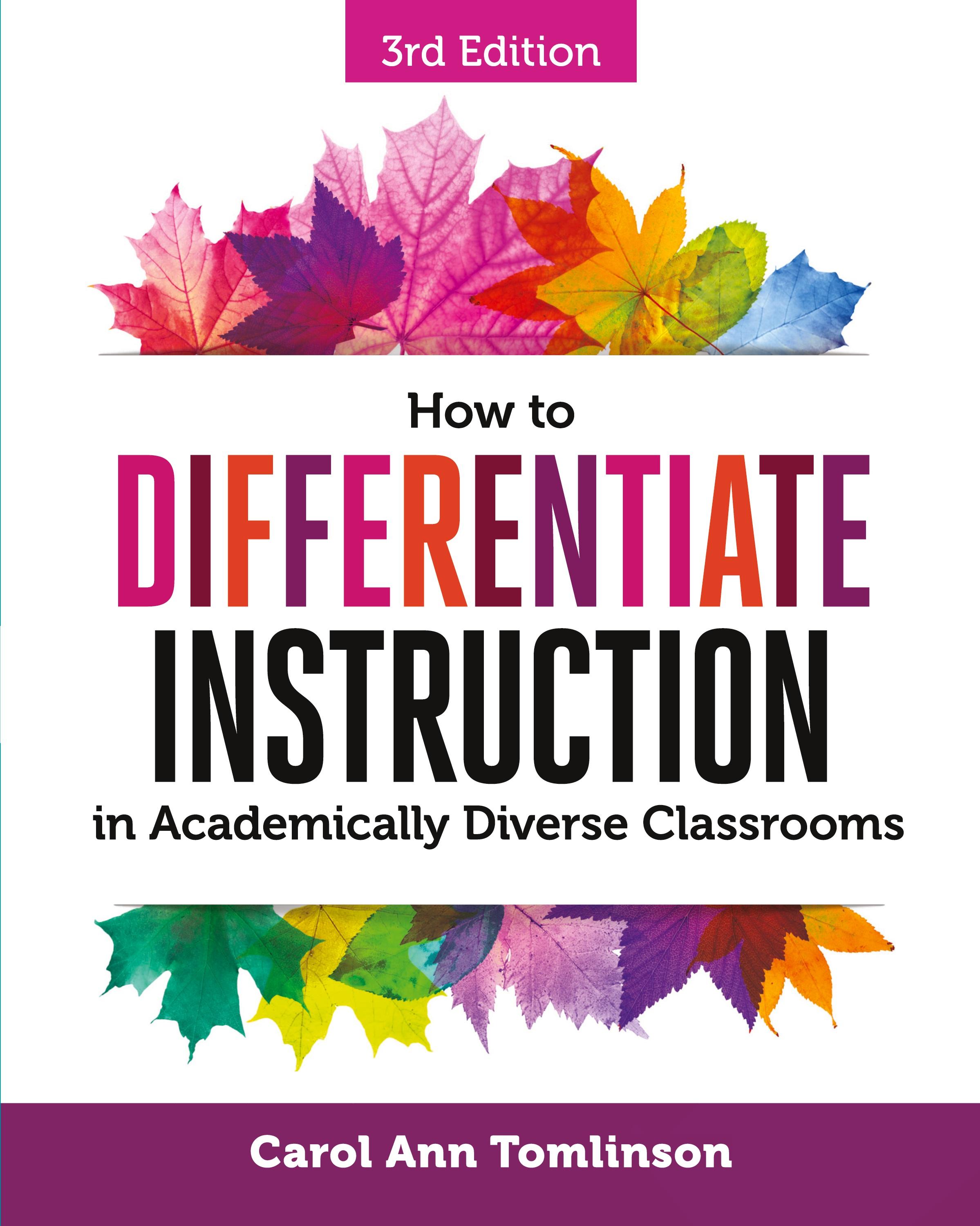 Vorderes Coverbild How to Differentiate Instruction in Academically Diverse Classrooms