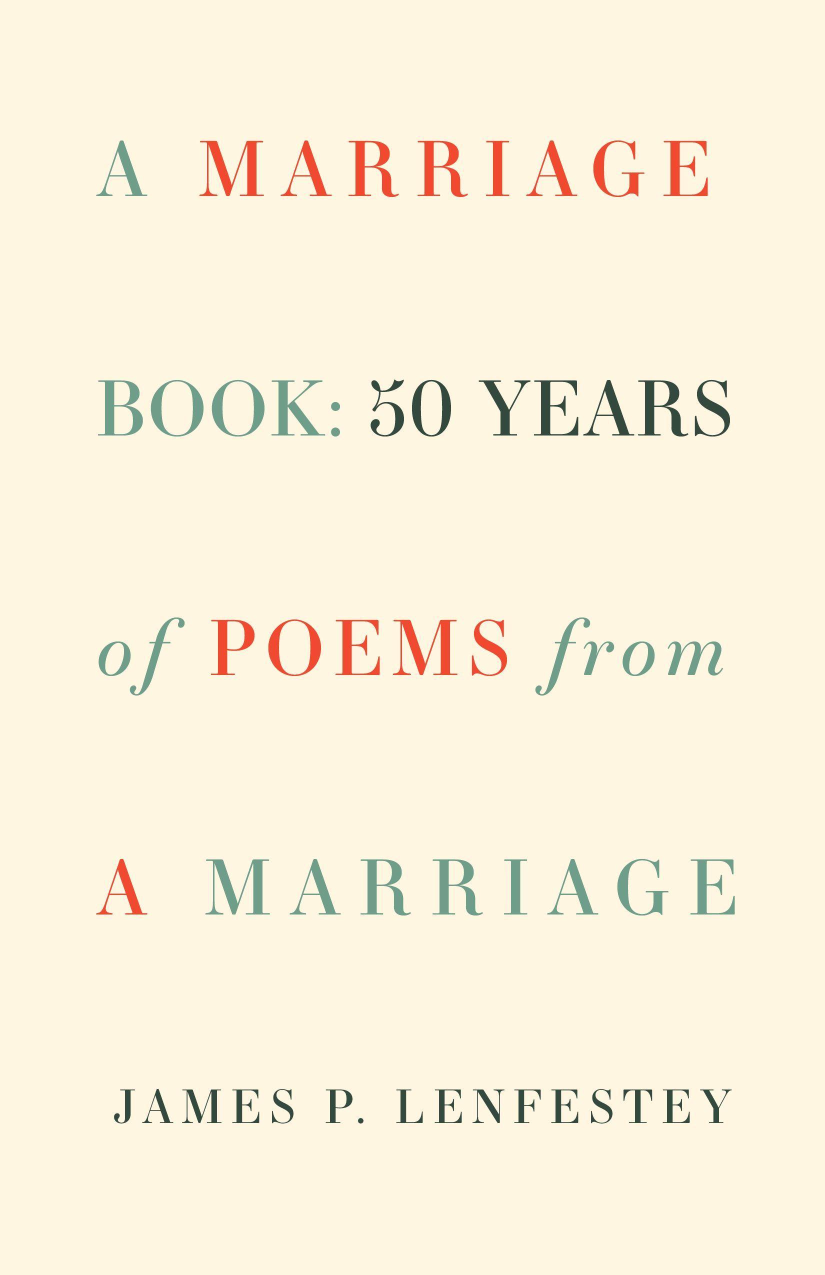 Vorderes Coverbild A Marriage Book: Poems