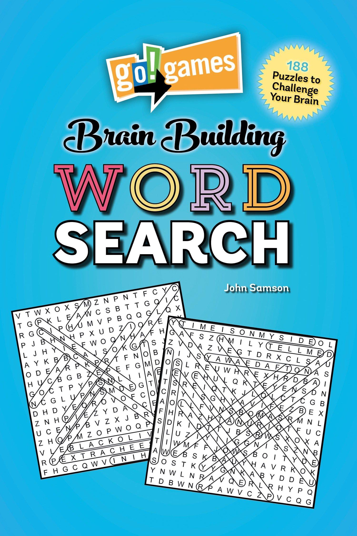 Vorderes Coverbild Go!games Brain Building Word Search