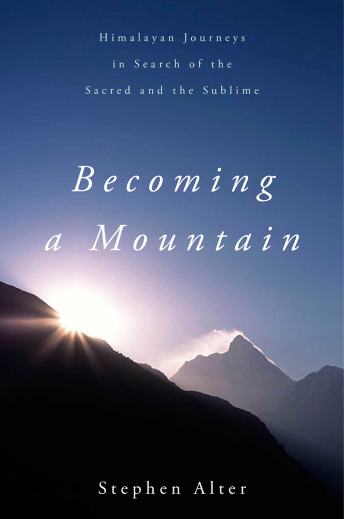 Vorderes Coverbild Becoming a Mountain