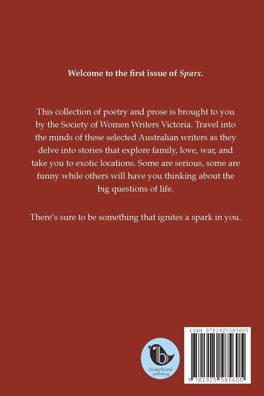 Rückseitencover Sparx: Issue 1