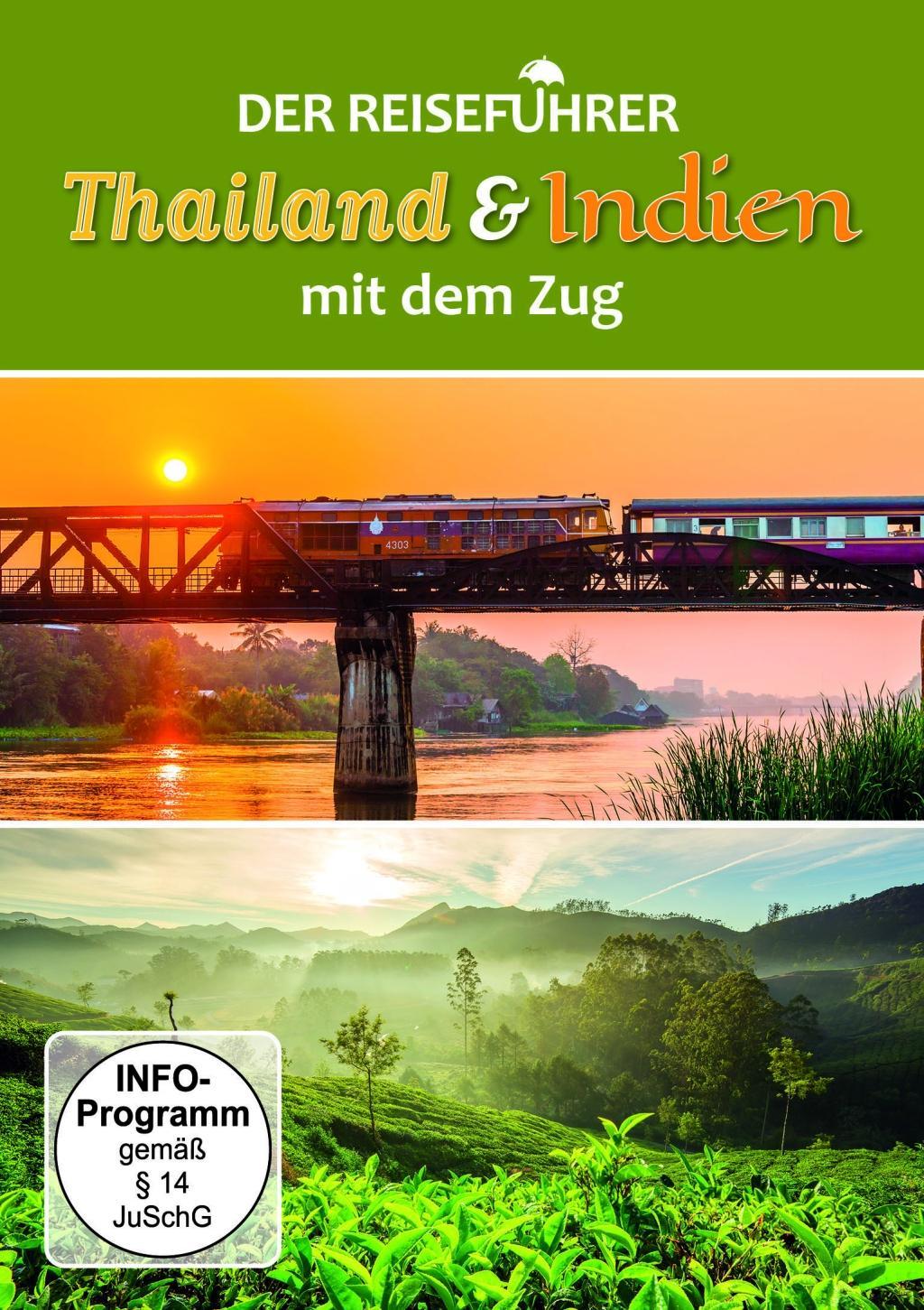Vorderes Coverbild Thailand & Indien-Der Reiseführer
