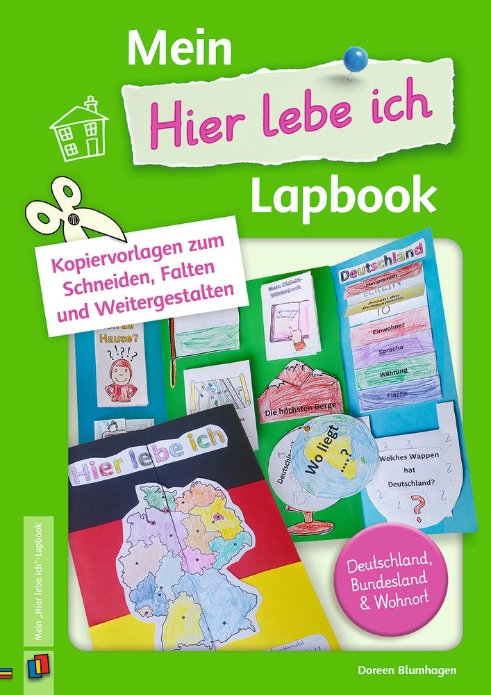 Vorderes Coverbild Mein "Hier lebe ich"-Lapbook