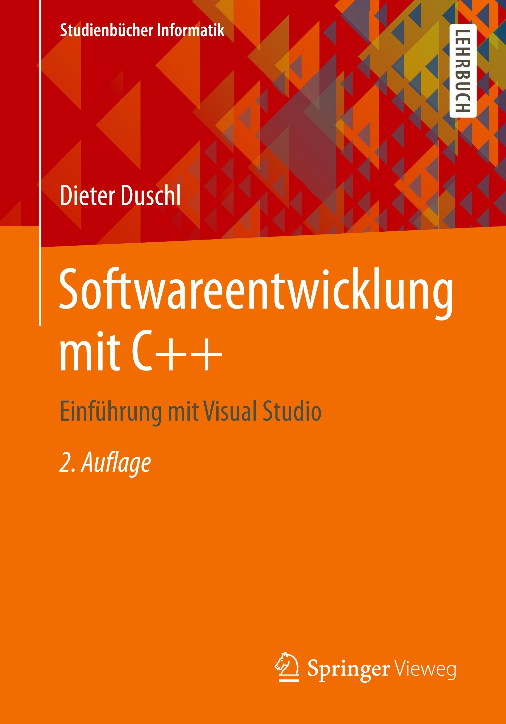 Vorderes Coverbild Softwareentwicklung mit C++