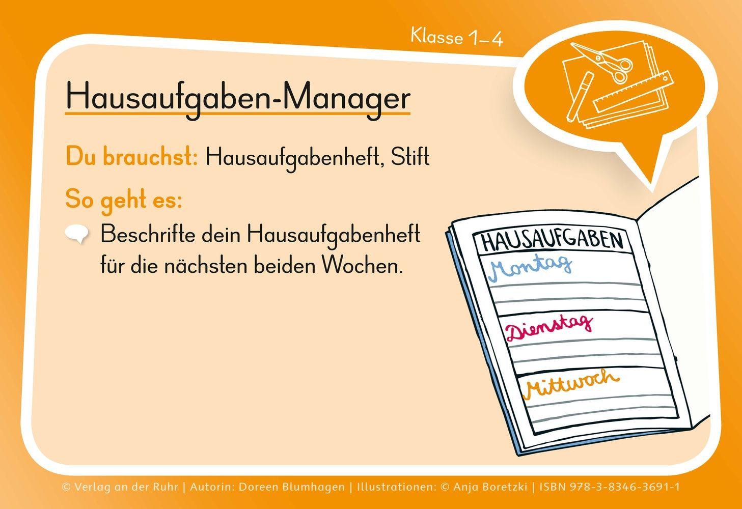 Beispielinhalt (Bild) Ich bin fertig! Was soll ich machen?