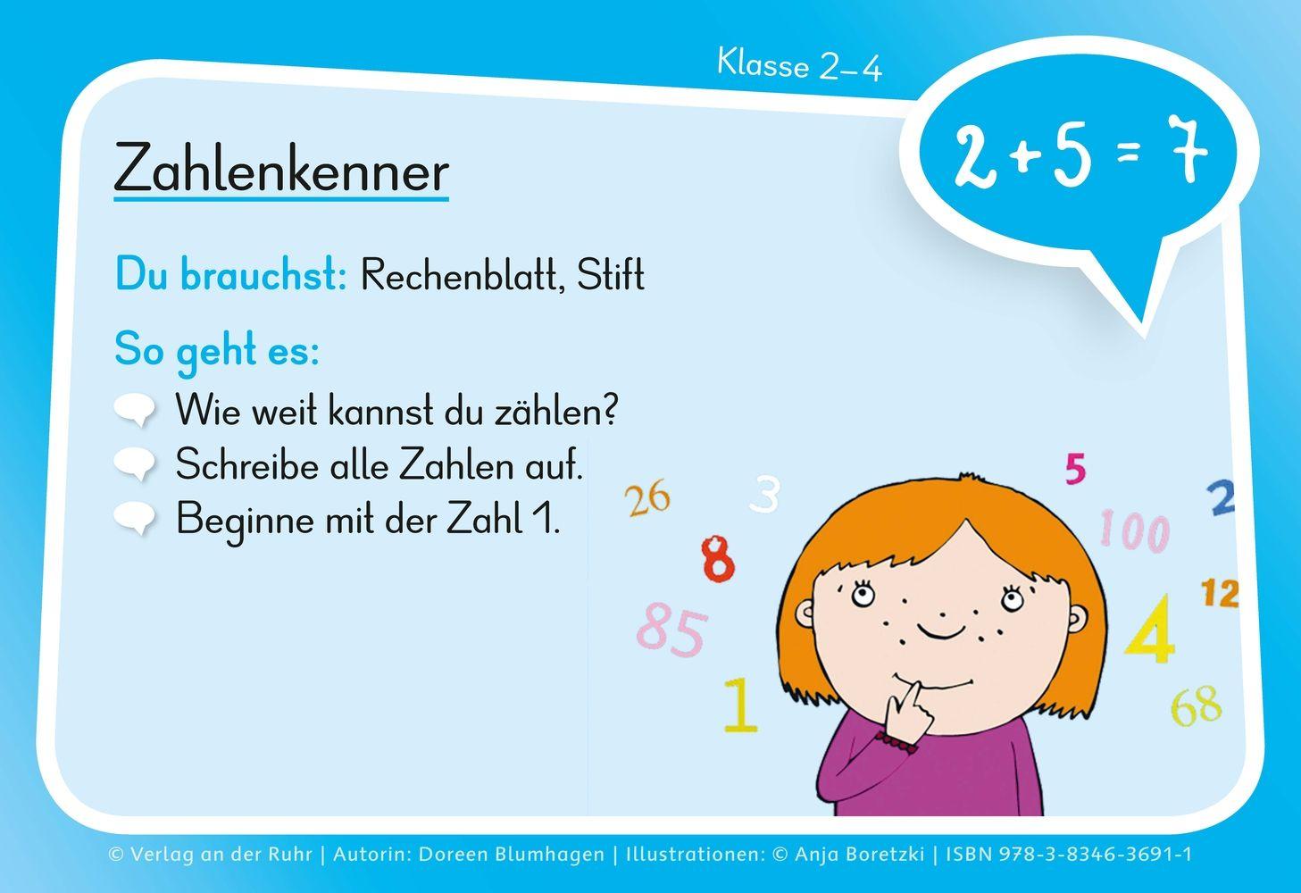 Beispielinhalt (Bild) Ich bin fertig! Was soll ich machen?