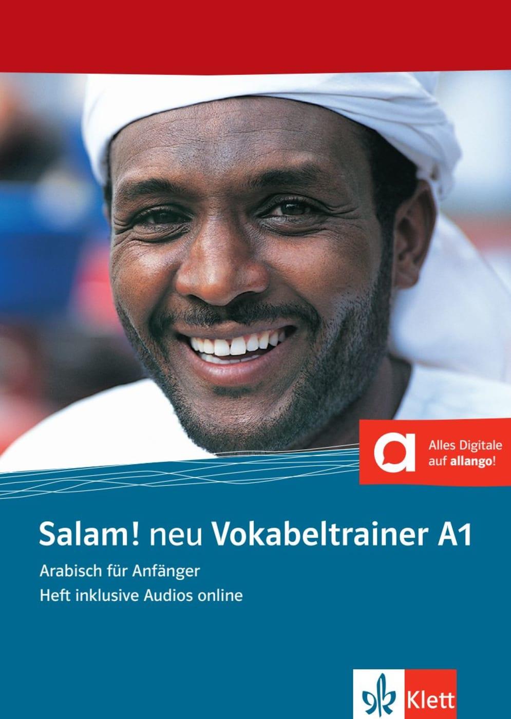 Vorderes Coverbild Salam! neu A1. Vokabeltrainer. Heft inklusive Audios für Smartphone/Tablet