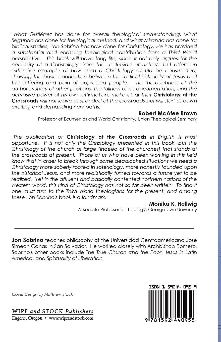 Rückseitencover Christology at the Crossroads