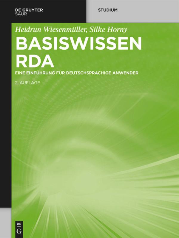 Vorderes Coverbild Basiswissen RDA