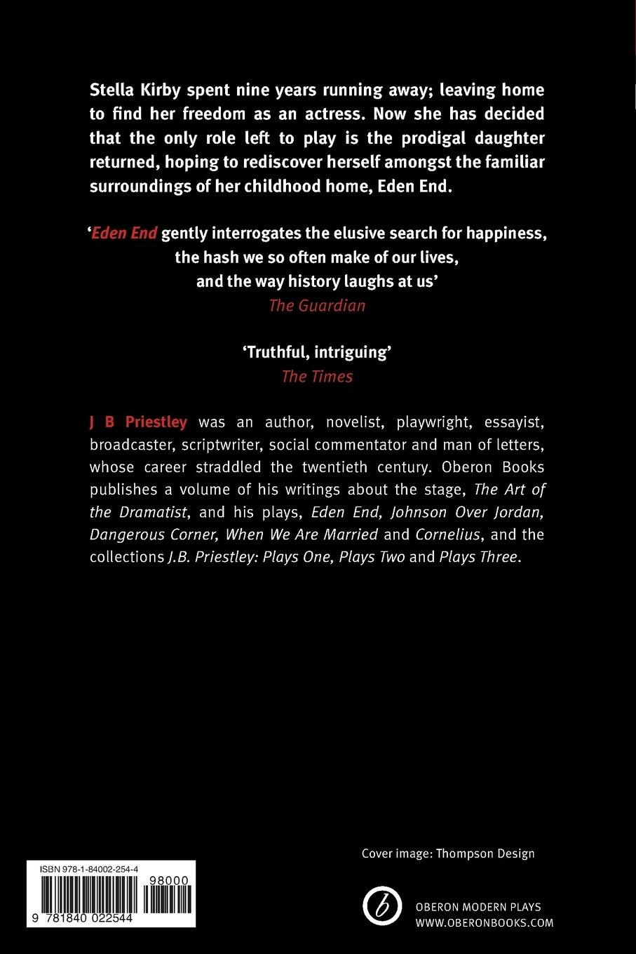 Rückseitencover Eden End