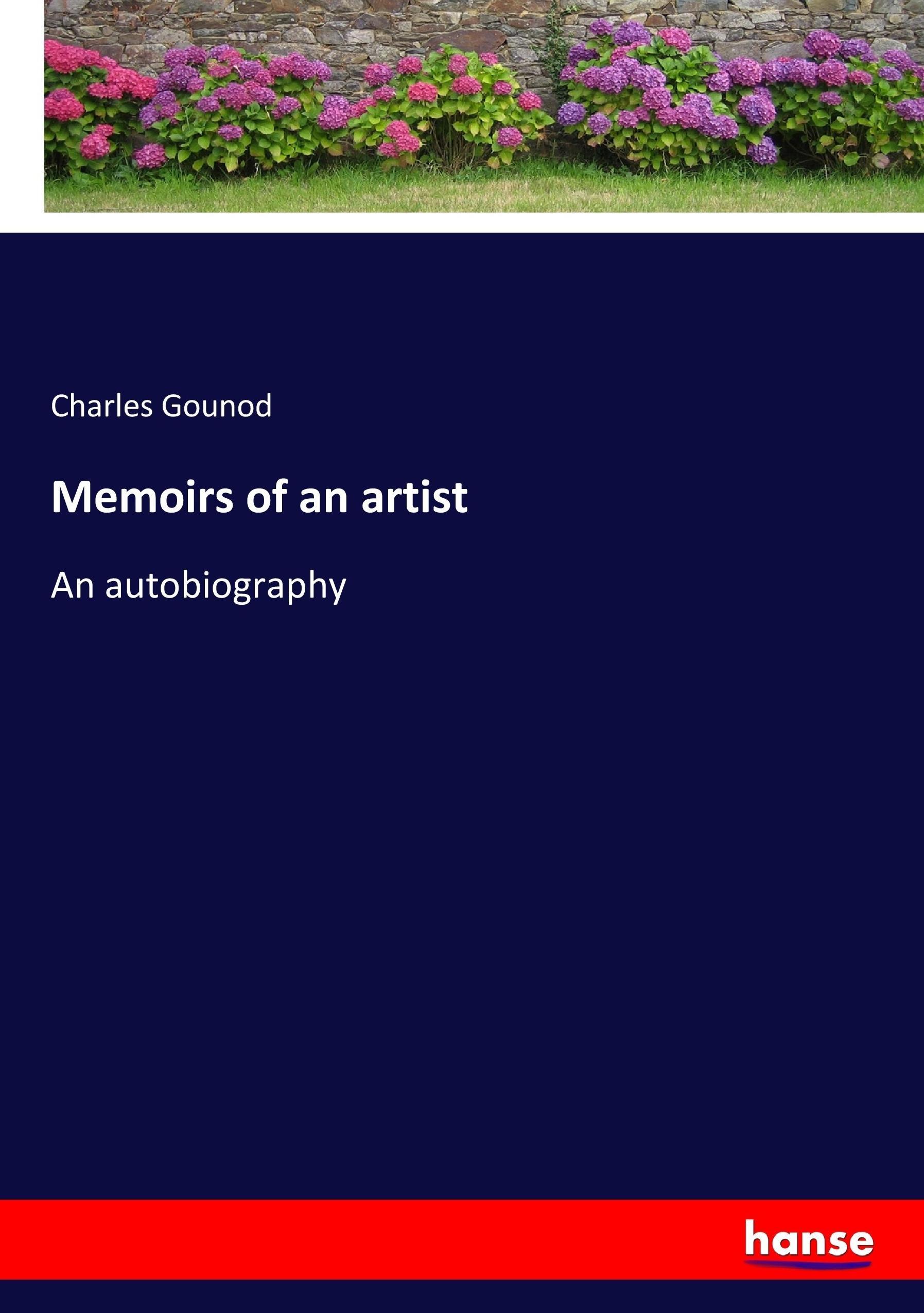Vorderes Coverbild Memoirs of an artist
