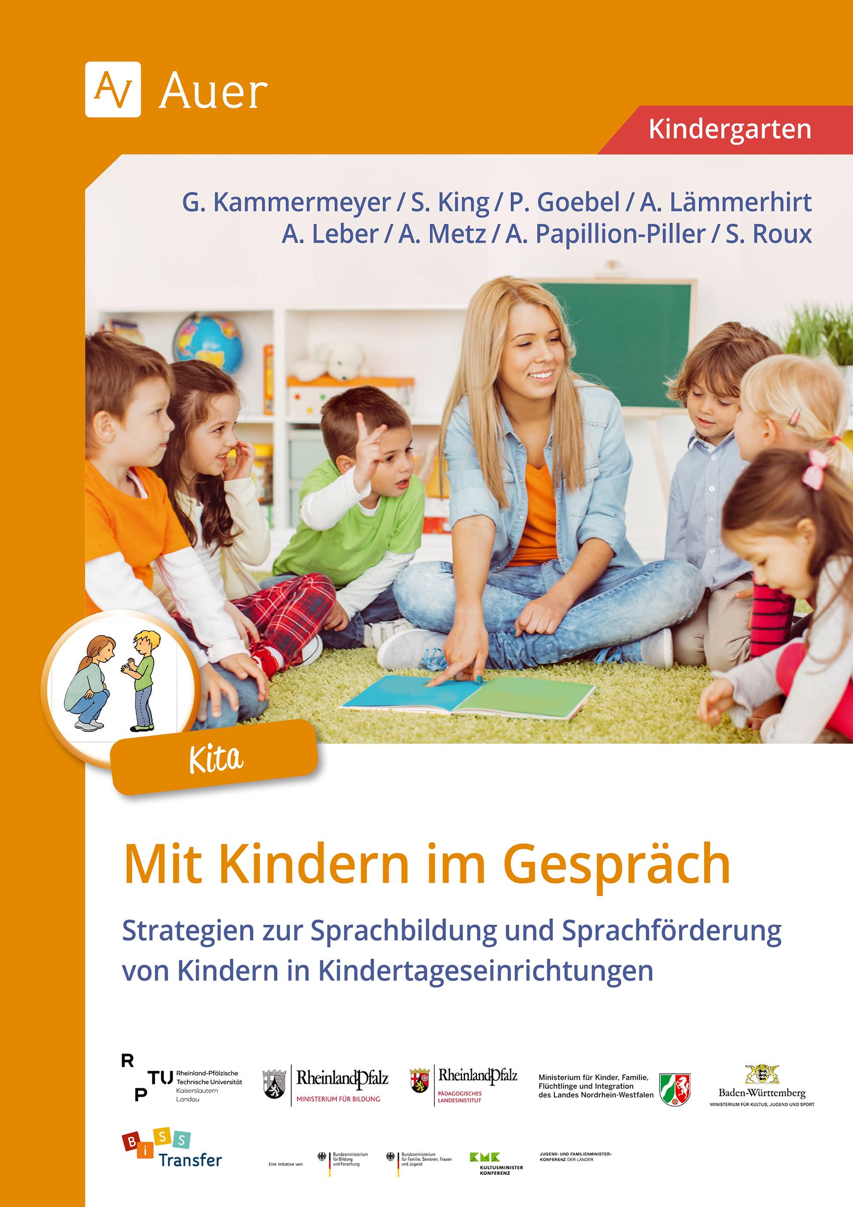 Vorderes Coverbild Mit Kindern im Gespräch Kita