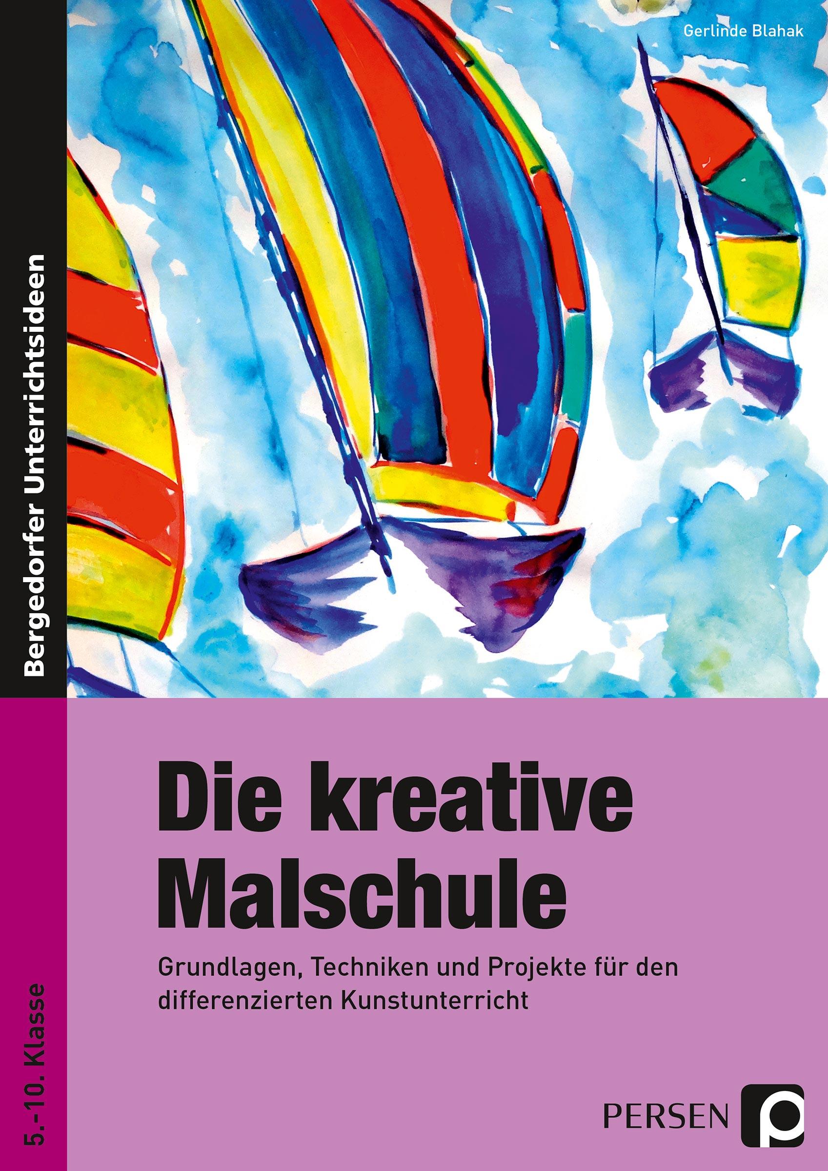 Vorderes Coverbild Die kreative Malschule