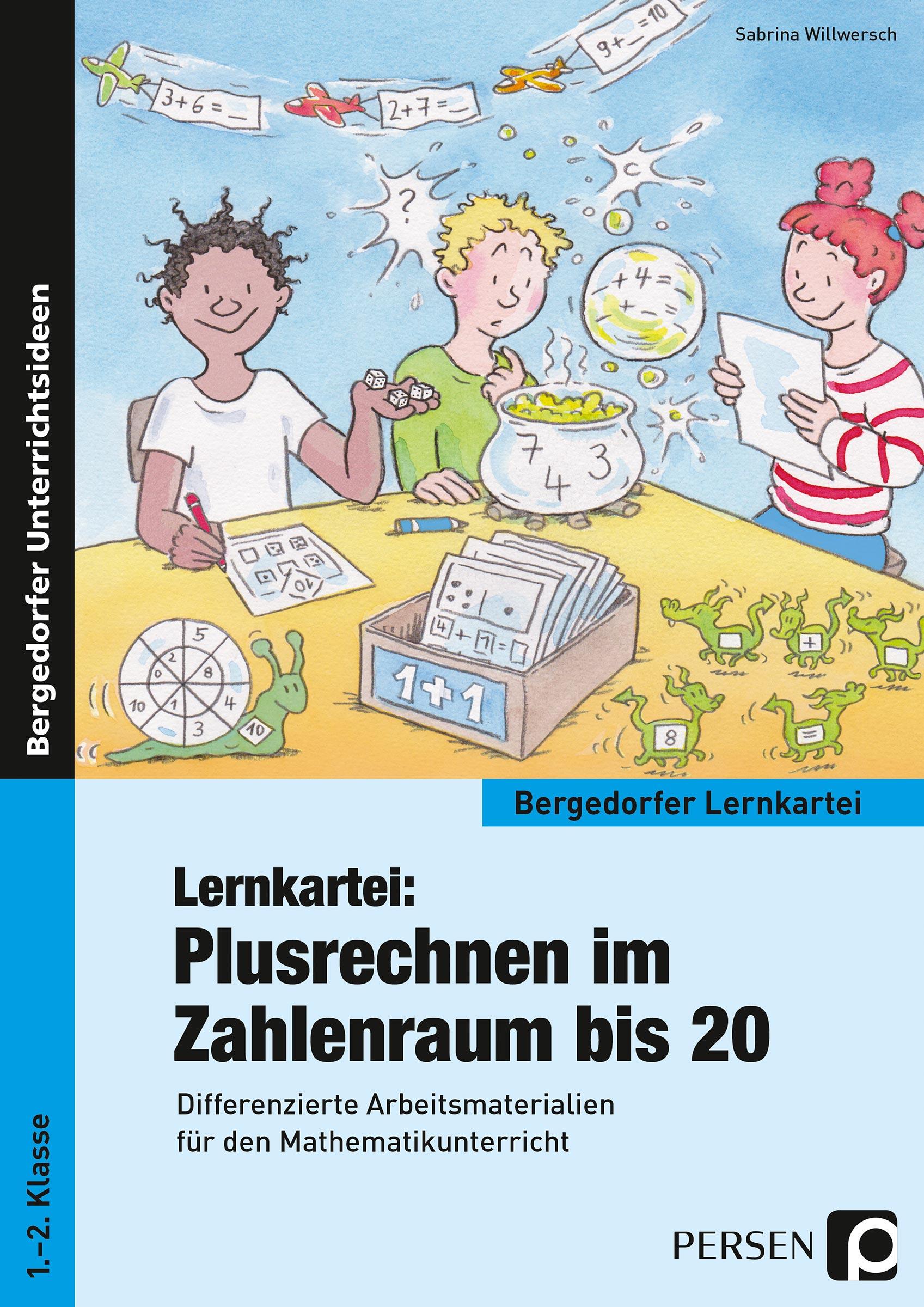 Vorderes Coverbild Lernkartei: Plusrechnen im Zahlenraum bis 20